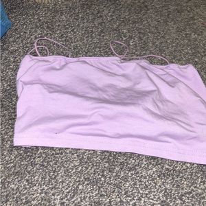 Purple tank top-SHEIN